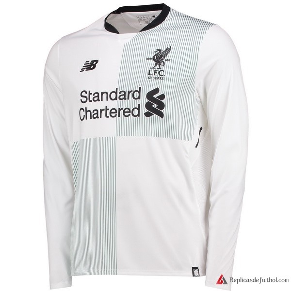 Camiseta liverpool Segunda equipación ML 2017-2018